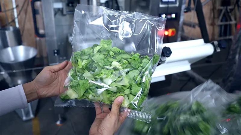Vegetable Packaging Machine