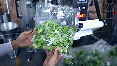 Vegetable Packaging Machine