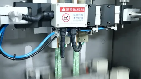 Dual-Lane Back Seal Stickpack Granule Packaging Machine