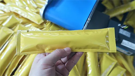 Single-Lane 4 Side Seal Stickpack Liquid Packaging Machine