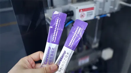 Dual-Lane Back Seal Stickpack Liquid Packaging Machine